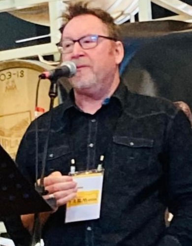 Tim Grimm giving the FARMette 2024 keynote