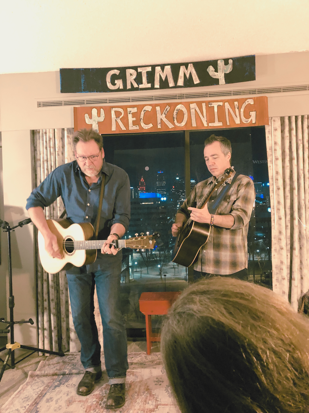 Tim Grimm and Jason Wilbur in Kansas City