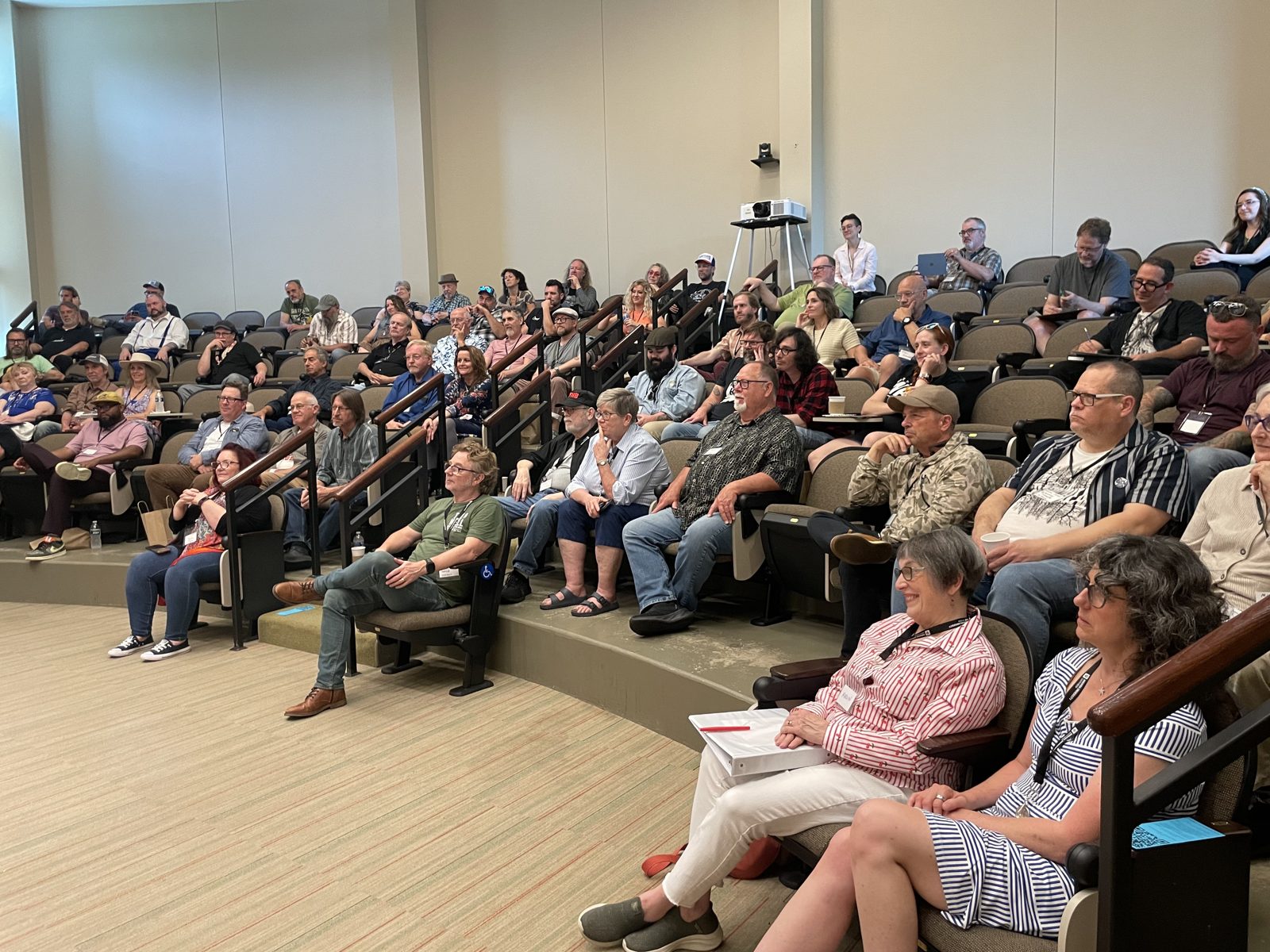 Attendees at a FARMette 2026 panel